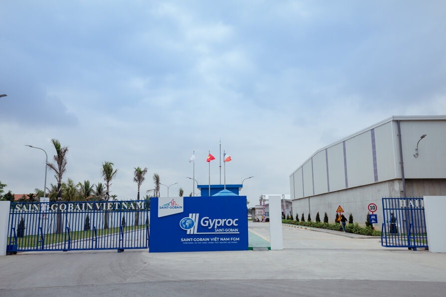 Nhà máy sản xuất Tấm thạch cao Gyproc hiện đại nhất Đông Nam Á tại Hải Phòng 1