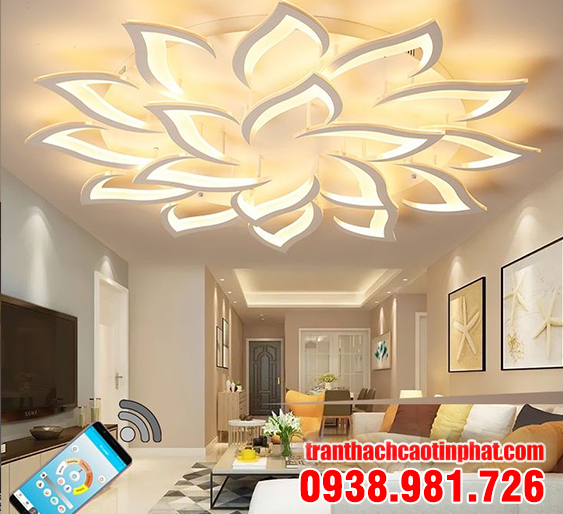 Trần Thạch Cao Với Hình Khối 3D Độc Đáo: